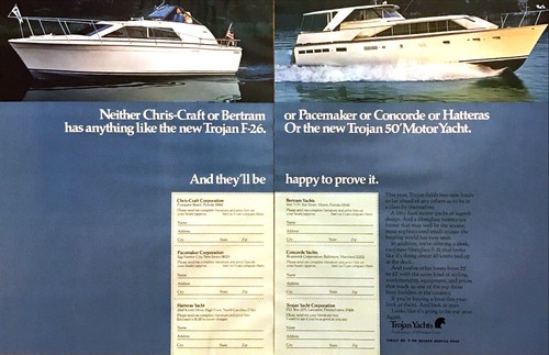 1971 trojan cruiser 50 - trojan, 50'