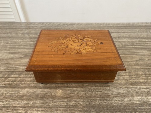 Vintage italian inlaid wooden - italian,