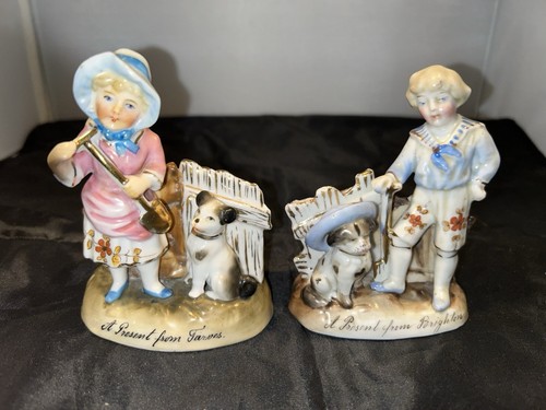 Pair antique conta - antique,