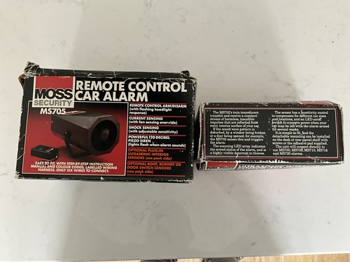 Moss security classic car - security,
