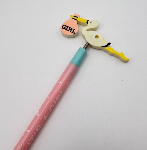 Vintage bobble stork - stork, a
