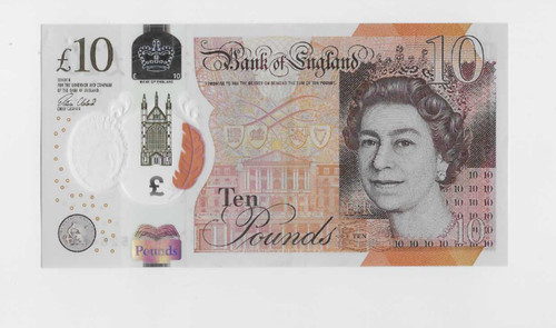 Cleland ten pound note - cleland, £10