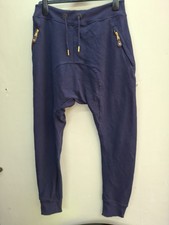 Zara man navy dropped crotch - dropped,