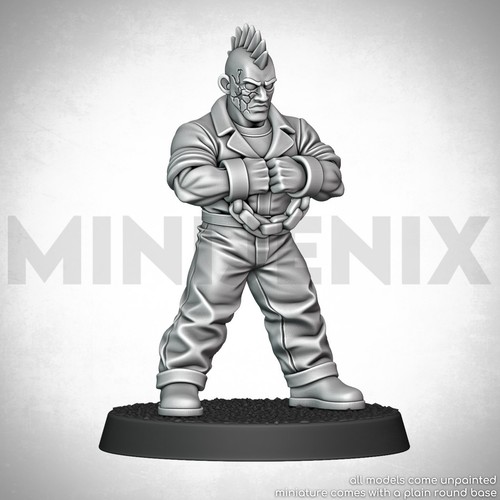 Convict prisoner cyberpunk - convict,