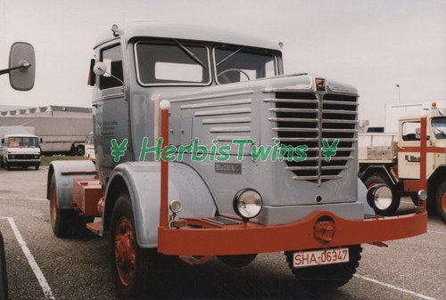 Original photo truck büssing - original,