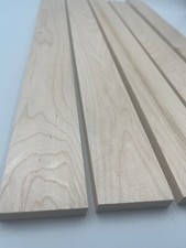 Maple hardwood timber planed. 5 pieces  48mm wide 10mm thick 500mm long DIY
