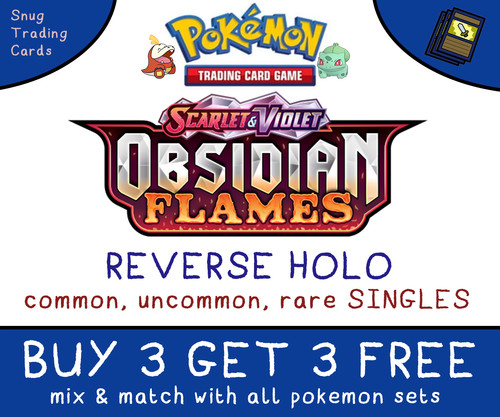 Obsidian flames single cards - obsidian,