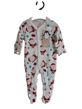 Mothercare babygrow Santa's