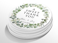 Personalised wedding round