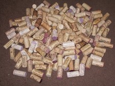 30 Used Wine Corks - Ideal for Art & Craft, Weddings, Fishing.  No plastic
