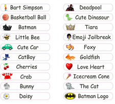 Personalised Custom Stick On