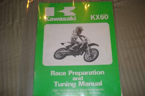 Kawasaki kx60 race - race, preparation