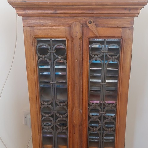 Vintage wooden dvd - cd/dvd, storage