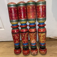 Wooden Traditional Pakistani Charpai Manji KhatDay Bed Handmade Legs Only X 4