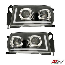 Pair LED Headlights with DRL