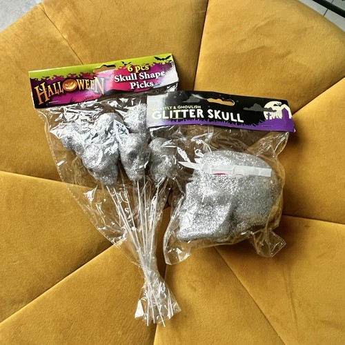 Halloween set job lot skull - set,