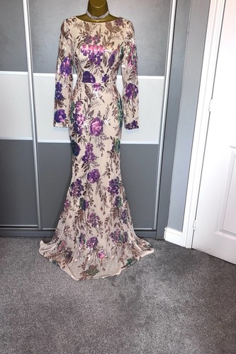 Elegant evening sequin - sequin, wedding