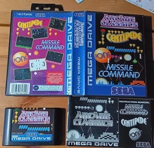 Arcade Classics Sega Mega Drive W/Manual 16 Bit Retro PAL 1996 #0798