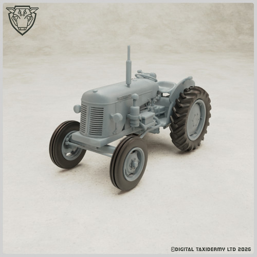 David brown tractor - brown, model