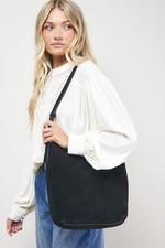 Oasis Black Hobo Bag Womens