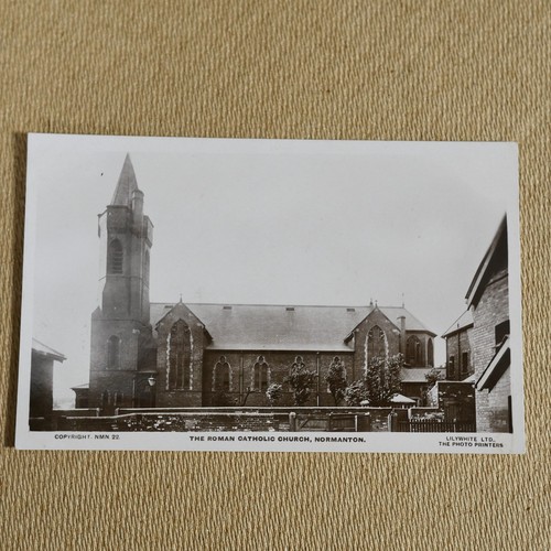 Original postcard normanton - original,