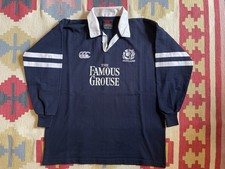 Vintage 2001/2002 Scotland Home Rugby Jersey Longsleeved Size XL