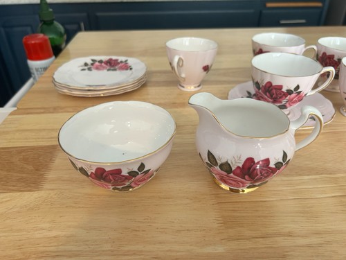 Vintage colclough tea set - colclough,