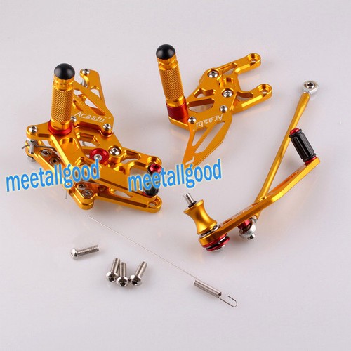 Adjustable footpeg rearsets - footpeg,