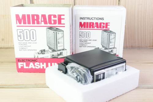 Mirage 500 electronic flash - mirage,