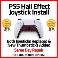 Ps5 Controller Hall Effect Joystick Install/Upgrade, Stick Drift Repair