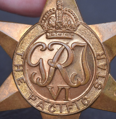 Ww2 medal the pacific star - medal, ~