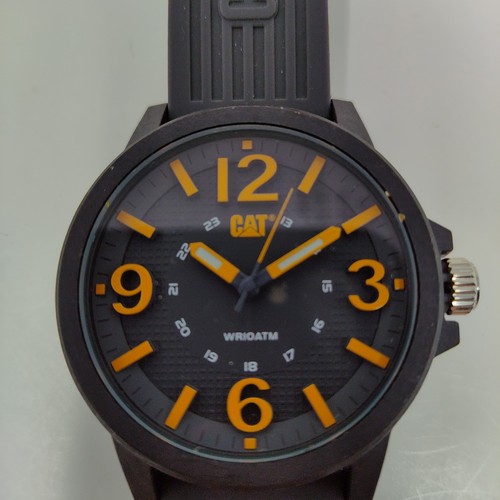 Cat men watch silicone strap - men,