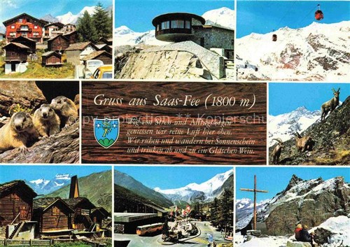 Saas fee visp - saas-fee, partial