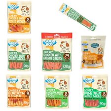 Pawsley ZERO RAWHIDE Range Cheese Chicken Sweet Potato Carrot Dog Chews Treats