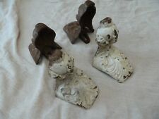 Set of 4 Original Antique Ball and Claw Cast Iron BATH FEET.Kenrick?Marked '22A'