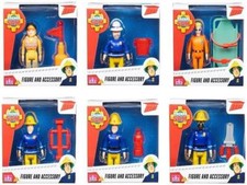 Fireman Sam ASSORTED FIGURES - Sam, ELVIS, Penny - OFFICER STEELE - NEW