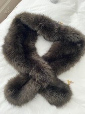 ZARA Faux Fur Brown Stole/Scarf Collar. Never Used