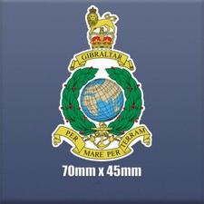Sticker Royal Marines Badge