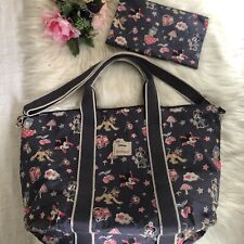 Disney X Cath Kidston Mickey Mouse Overnight Travel Set Bag Minnie Daffy Pluto