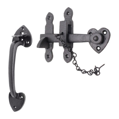 Iron suffolk thumb latch - suffolk,