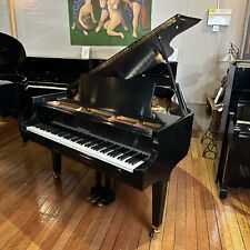 RARE Baldwin Model R Baby Grand Piano (c.1997) Black | SHERWOOD PHOENIX PIANOS