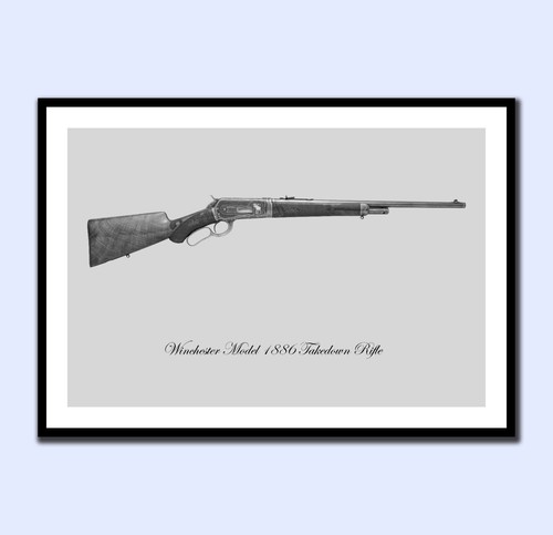 Winchester model 1886 takedown - model,