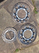 Yamaha YZF R1 4C8 Front brake discs rotors Genuine OE Pair 5mm 2007 - 2008