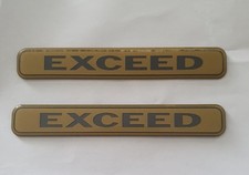 GENUINE MITSUBISHI PAJERO MMC EXCEED EMBLEM BADGE