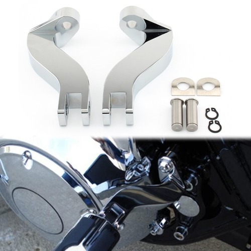 Chrome passenger rear - chrome, peg
