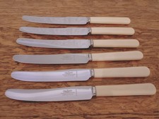 Vintage Set 6 x Faux Bone