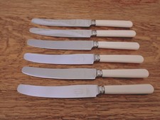 Vintage Set 6 x Faux Bone