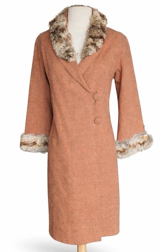 1920s vintage herringbone coat - 1920s,