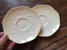 Vintage Carlton Ware saucers x