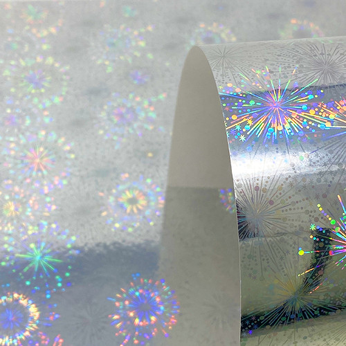 Holographic blast mirror card - holographic,